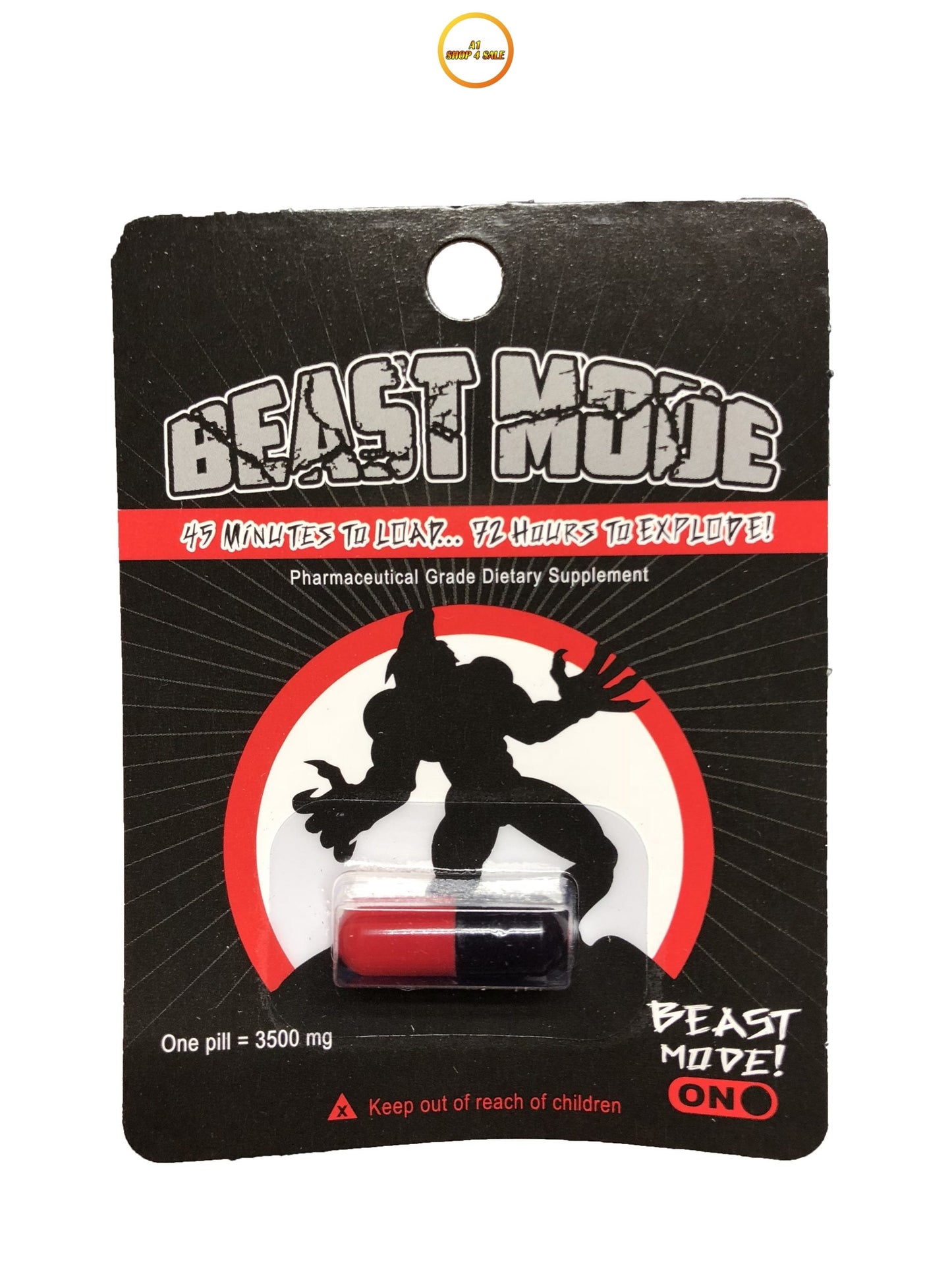 Beast Mode ME-72 3 Pill Packs