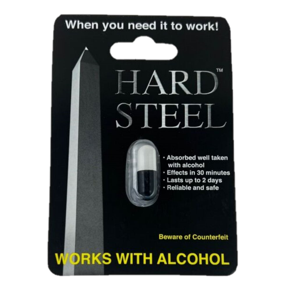 Hard Steel 5 Pill Packs