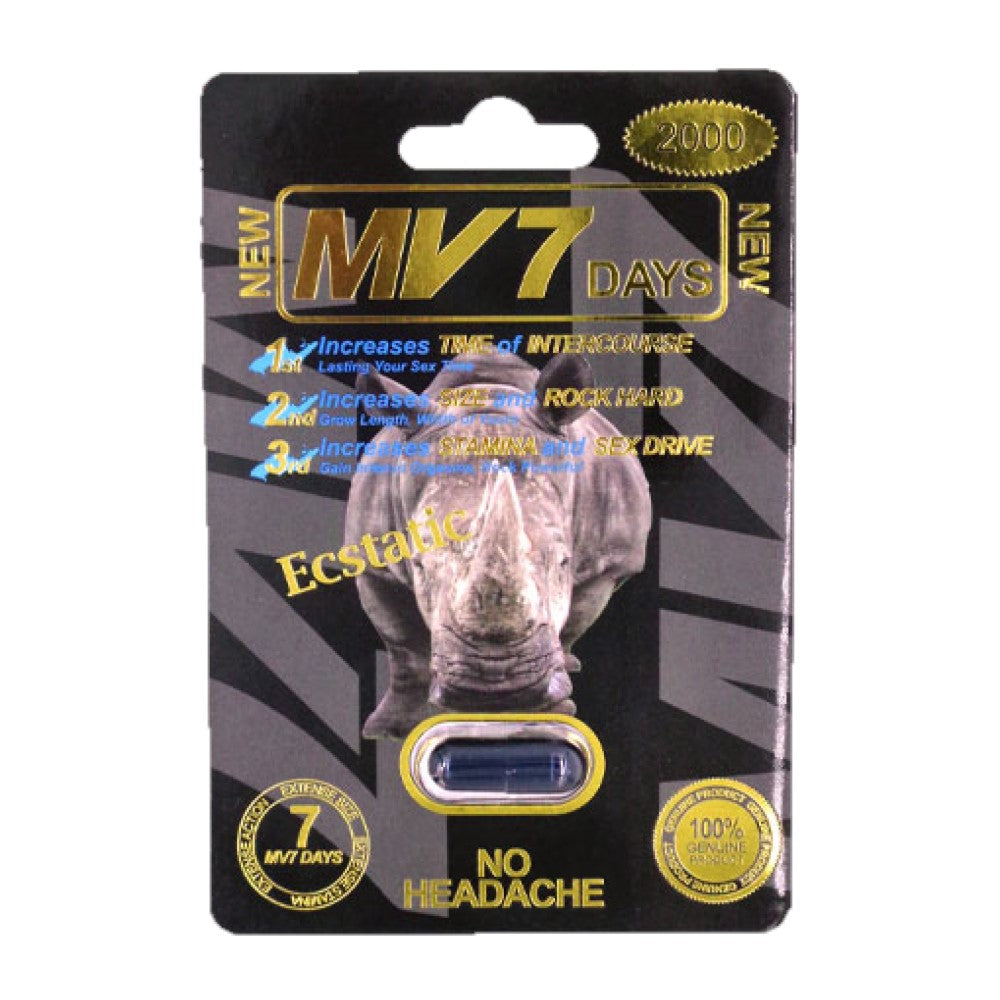 MV7 Black 2000 5 Pill Packs