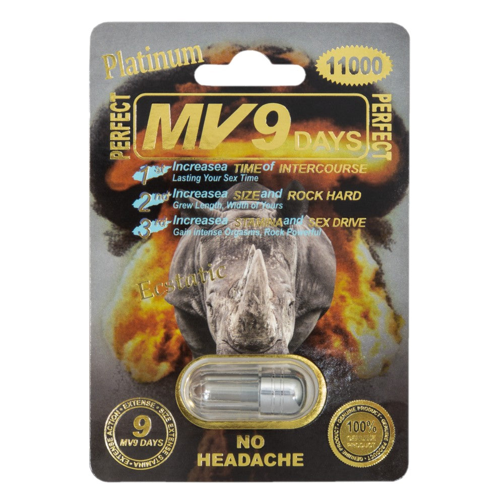 MV9 Platinum 11000 5 Pill Packs