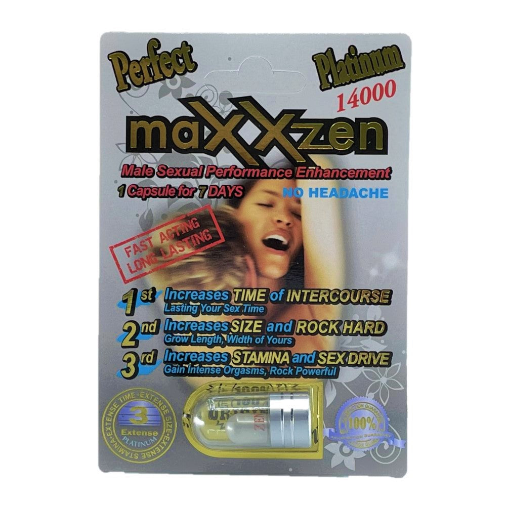 Maxxzen Platinum 14000 5 Pill Packs