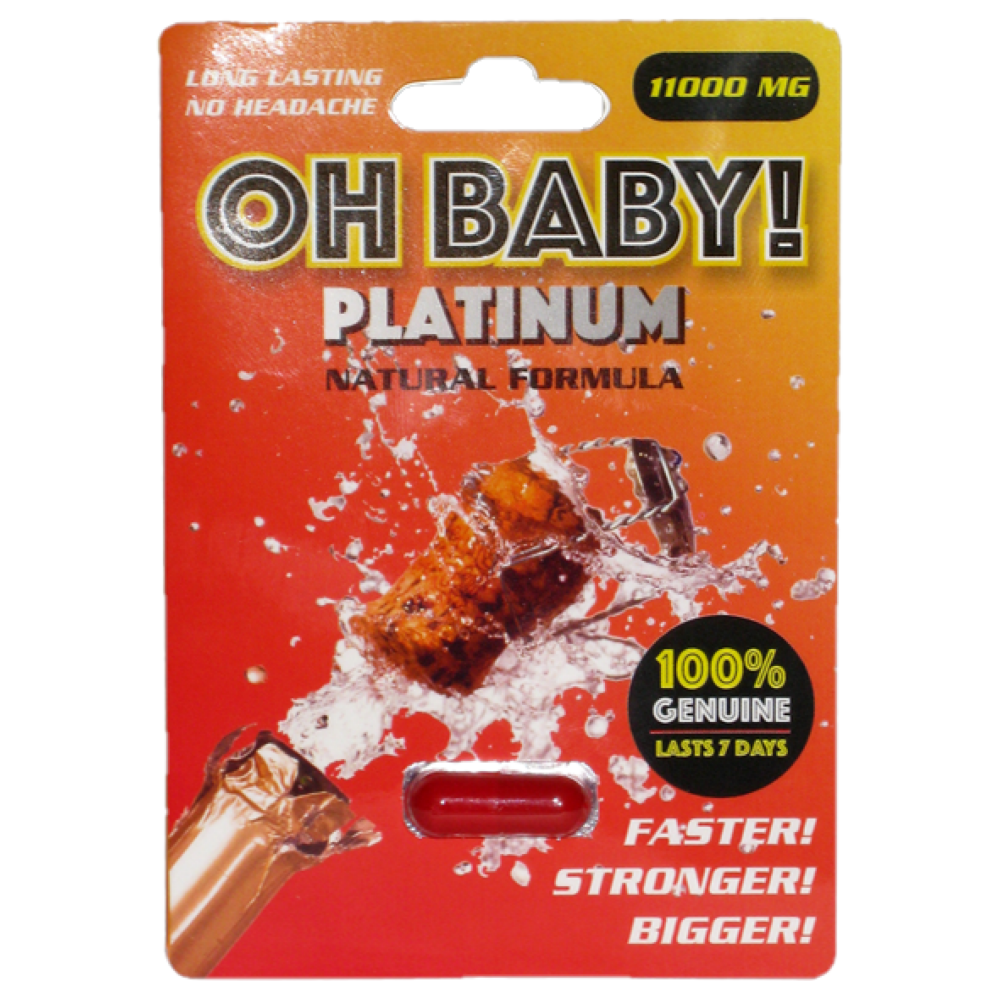 Oh Baby Platinum 11000 5 Pill Packs