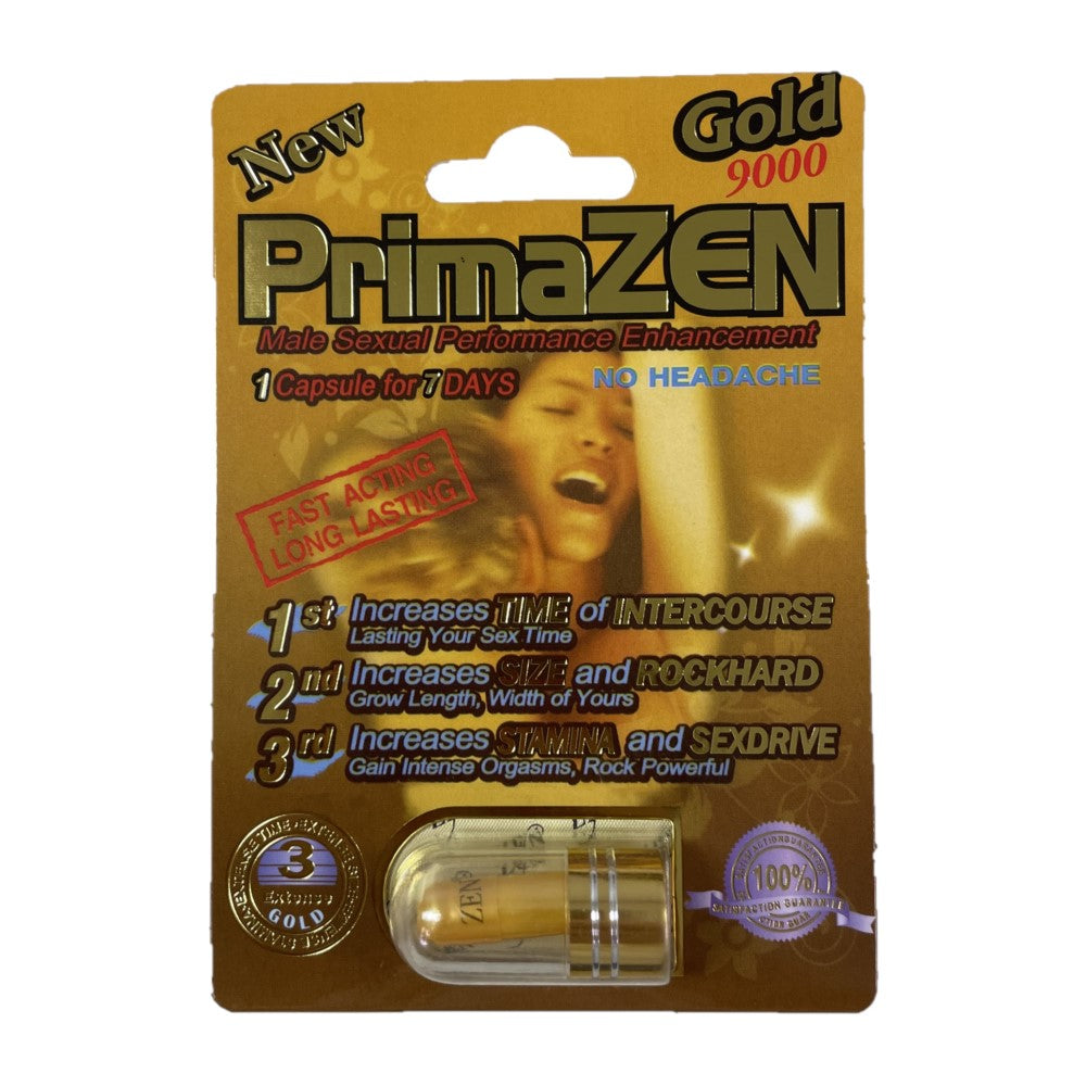 Prima Zen Gold 9000 5 Pill Packs