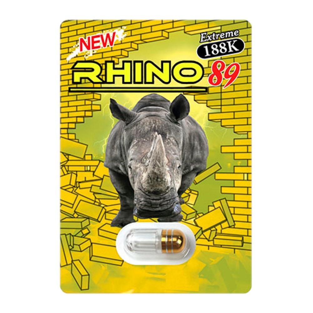 Rhino 89 Green 16 Pill Packs