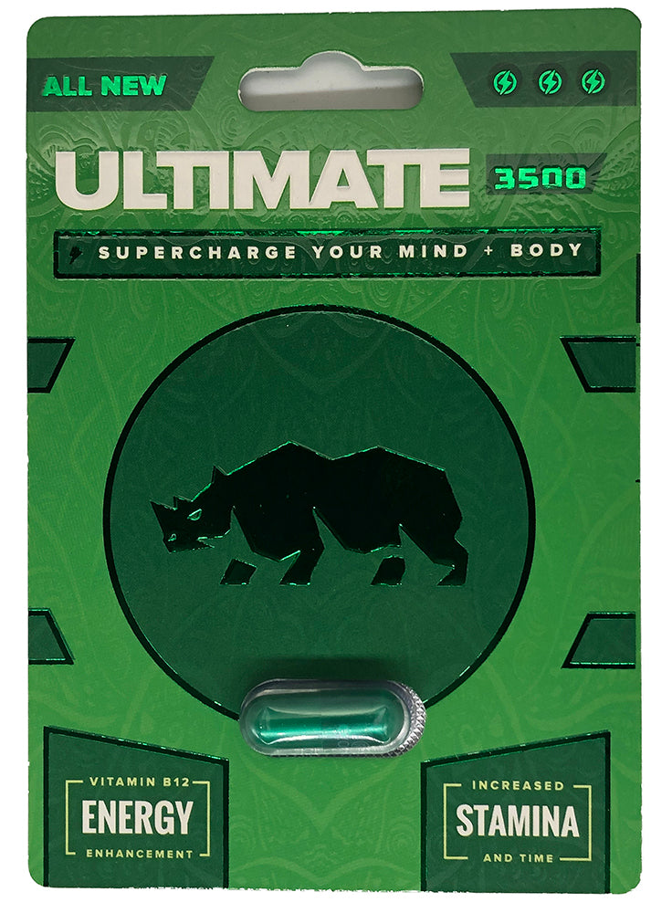 Rhino Ultimate 35000 3 Pill Packs