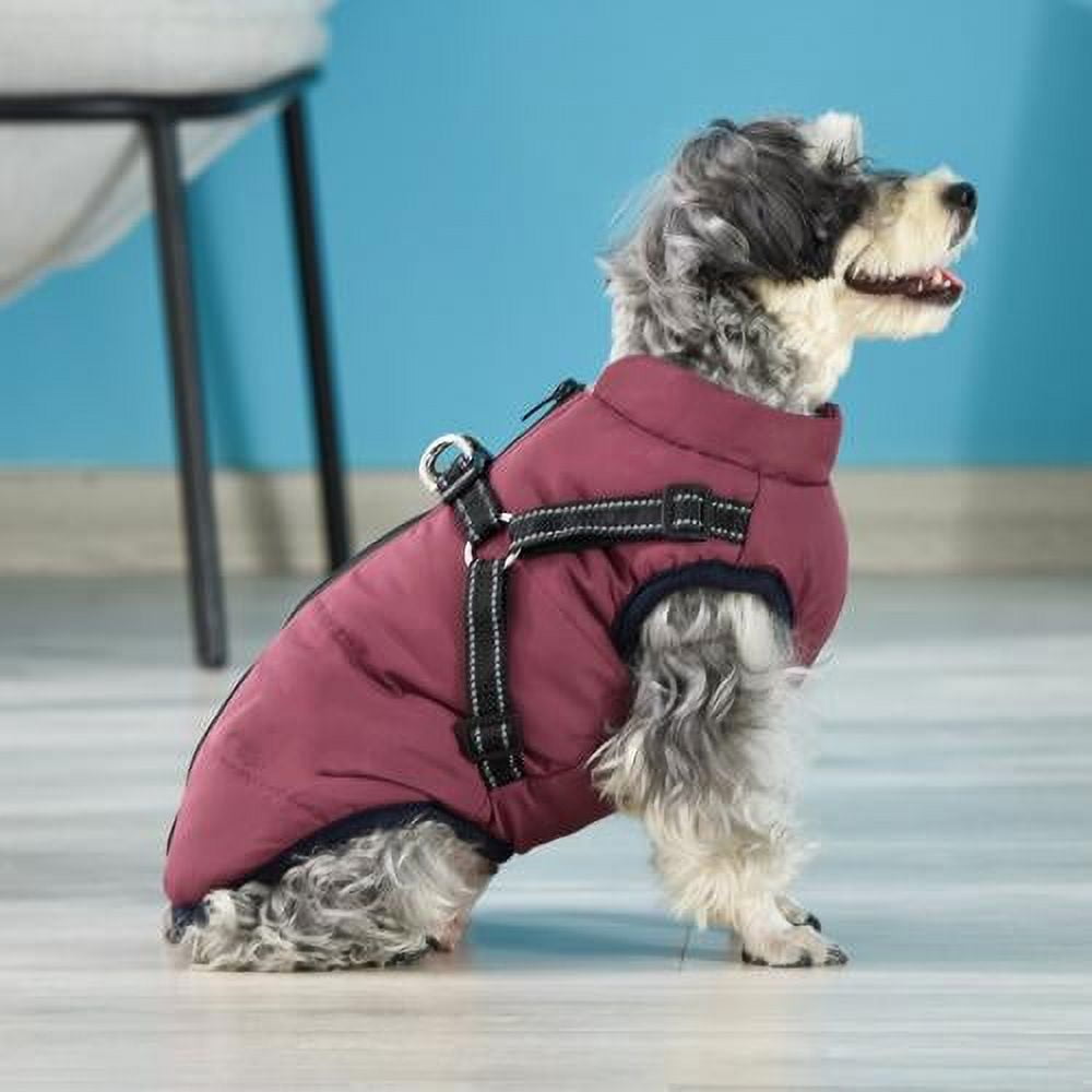 Windproof Dog Winter Coat for Winter