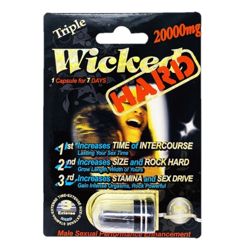 Wicked Hard 20000 5 Pill Packs