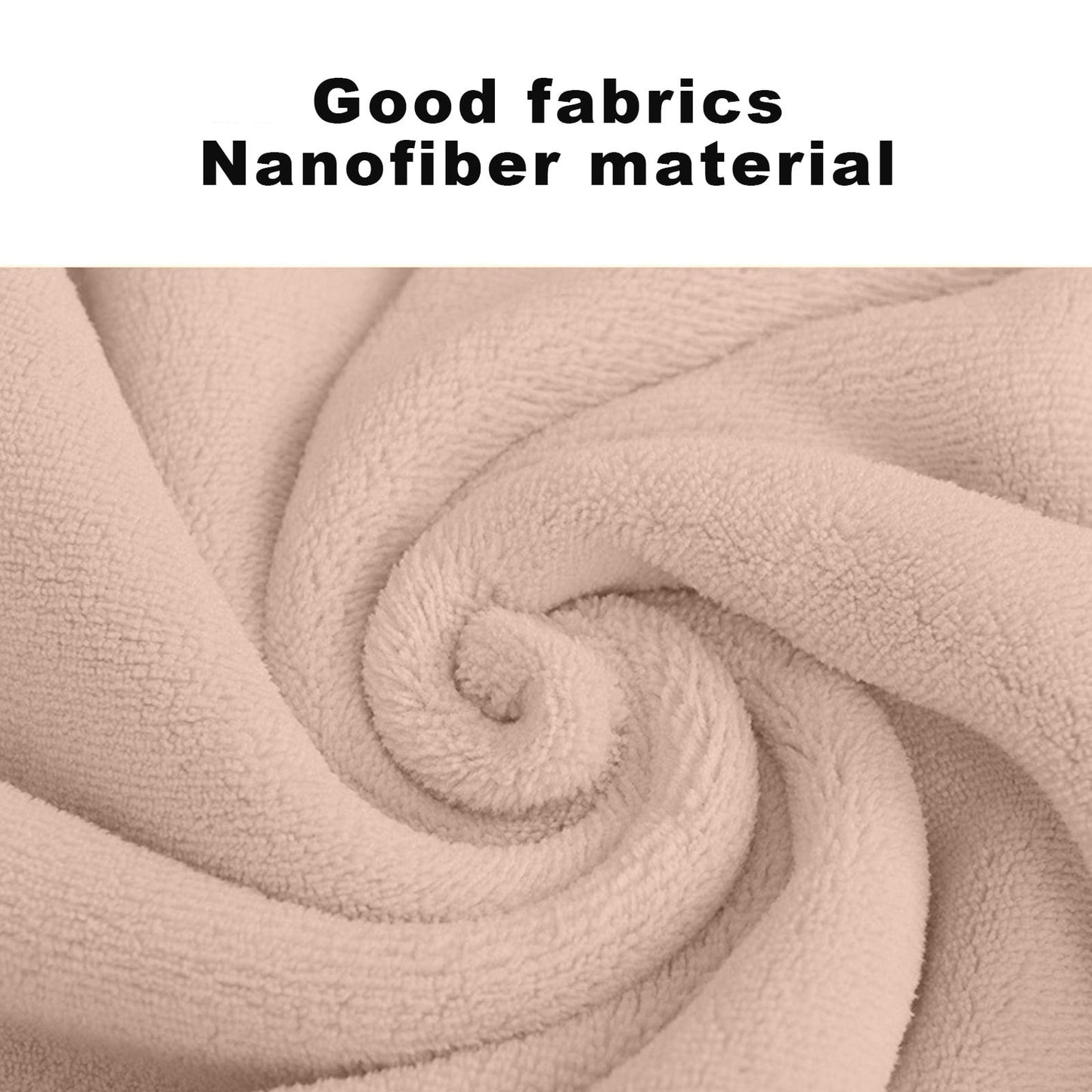Khaki Oversized Microfiber Towel for Large, Medium or Small Pets
