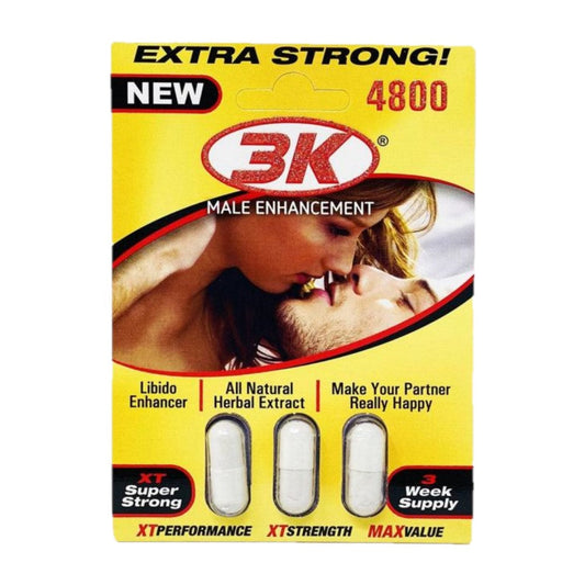 3KO White 4800 6 Pill Packs