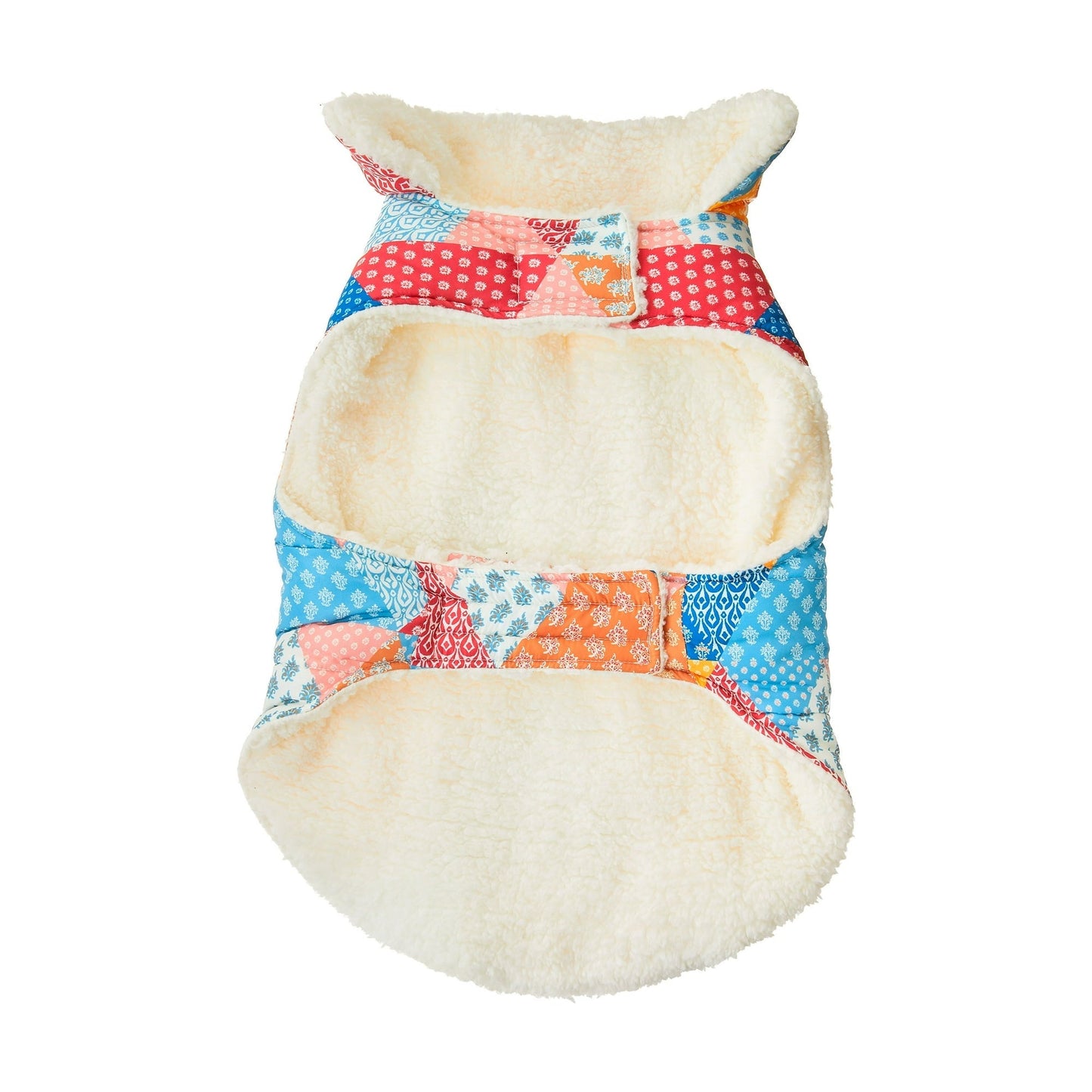Plaid Quilted  Multi-Color Pet Jacket