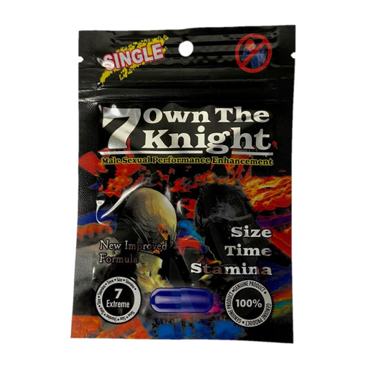 7 Own The Knight 5 Pill Packs
