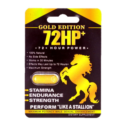 72 HP Gold Edition 5 Pill Packs