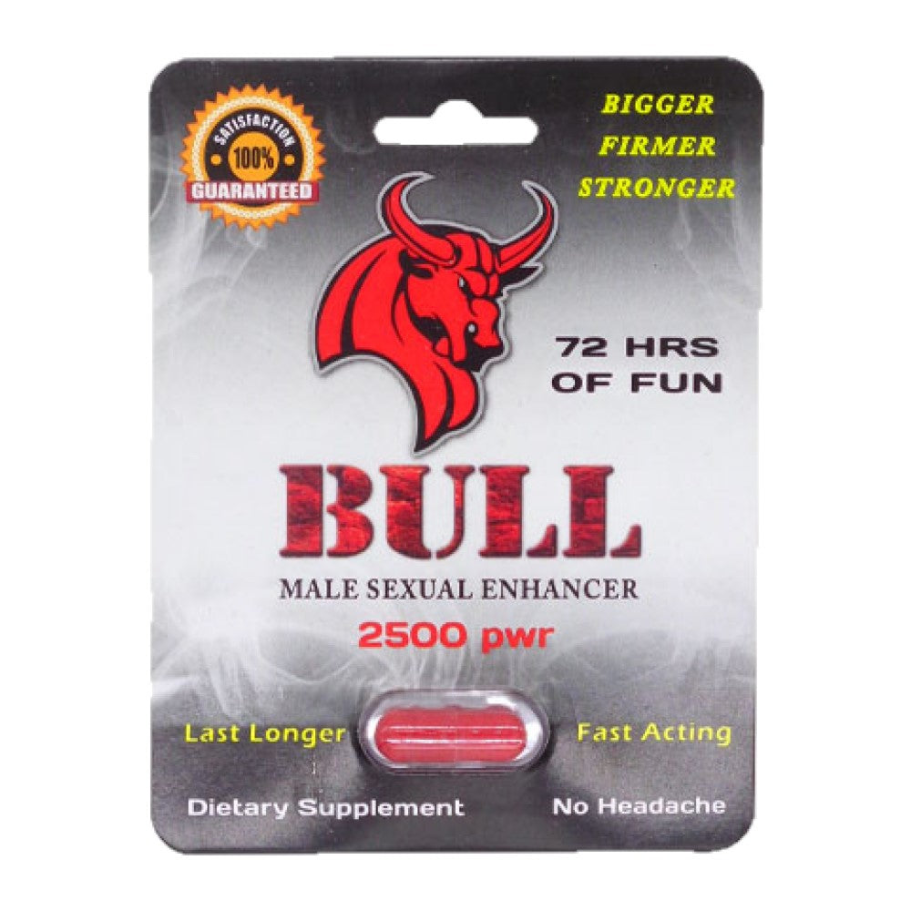 Bull 2500 Pwr 4 Pill Packs