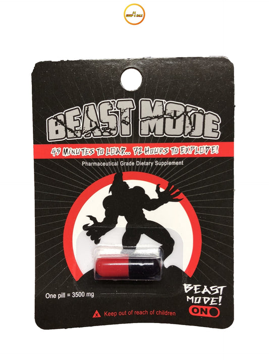 Beast Mode ME-72 3 Pill Packs