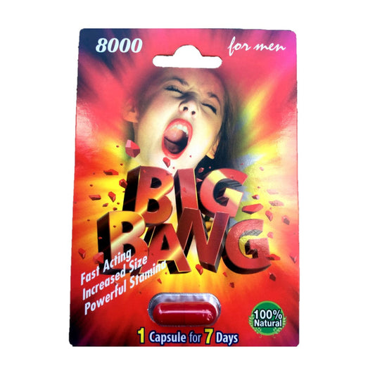 Big Bang 8000 5 Pill Packs