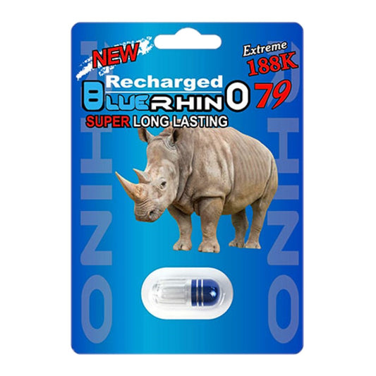 Rhino Blue 79 188K 20 Pill Packs
