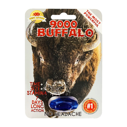 Buffalo 9000 5 Pill Packs