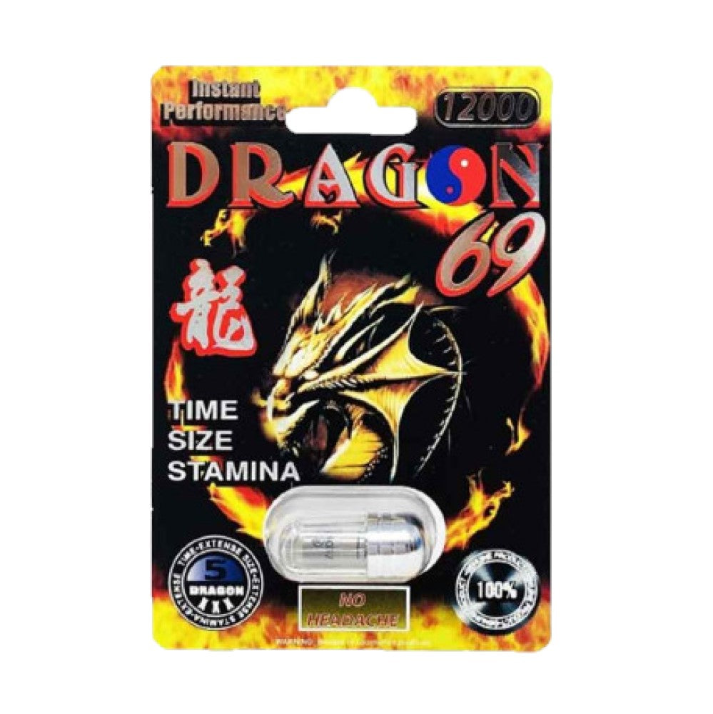 Dragon 69 12000 5 Pill Packs