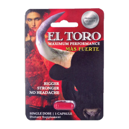El Toro Mas Fuerte 5 Pill Packs