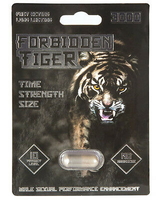 Forbidden Tiger 3000 5 Pill Packs