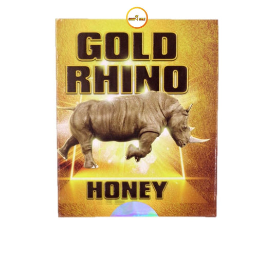 Rhino Gold Honey 5 Sachet Packs