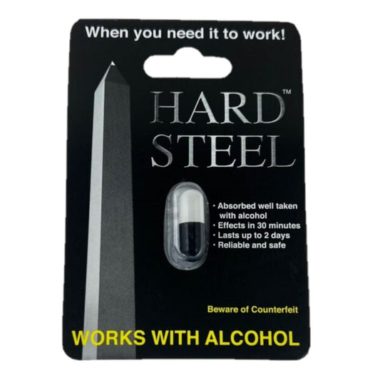 Hard Steel 5 Pill Packs