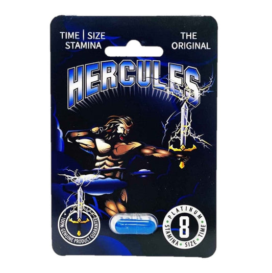 Hercules Blue 5 Pill Packs