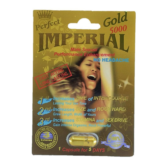 Imperial Gold 5000 5 Pill Packs