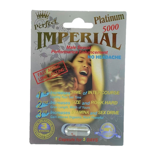 Imperial Platinum 5000 5 Pill Packs