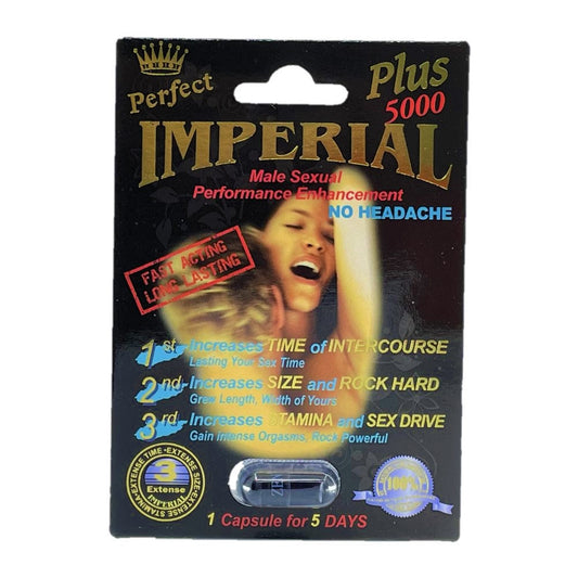 Imperial Plus 5000 5 Pill Packs