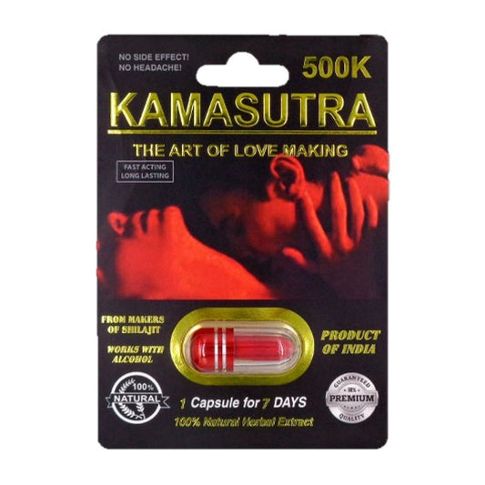 Kamasutra 500K 5 Pill Packs