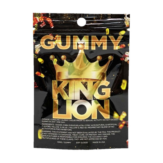 King Lion Mens Gummies 3 Packs (6 Gummies)