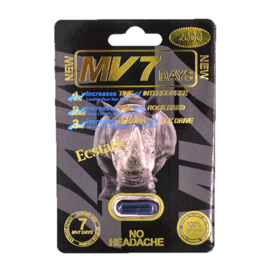 MV7 Black 2000 5 Pill Packs