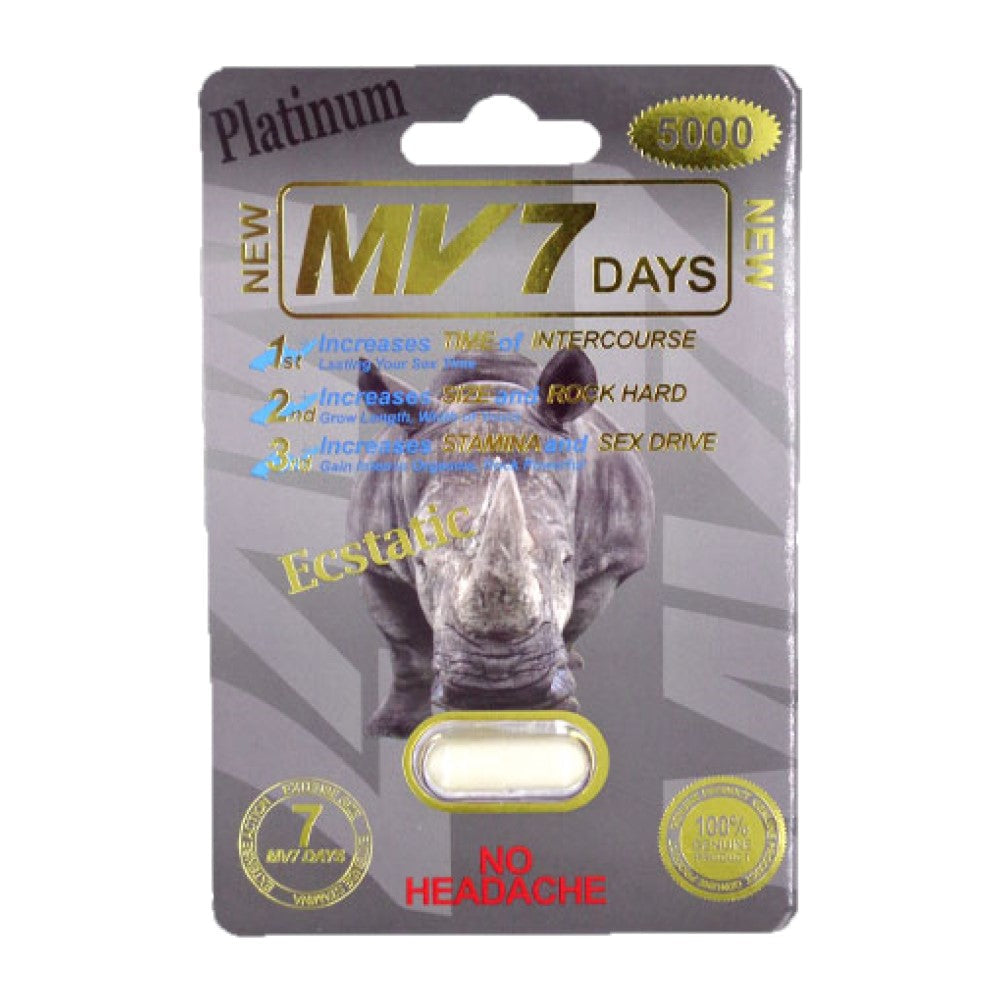 MV7 Platinum 5000 5 Pill Packs