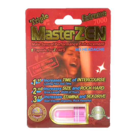 Master Zen Extreme 7000 5 Pill Packs
