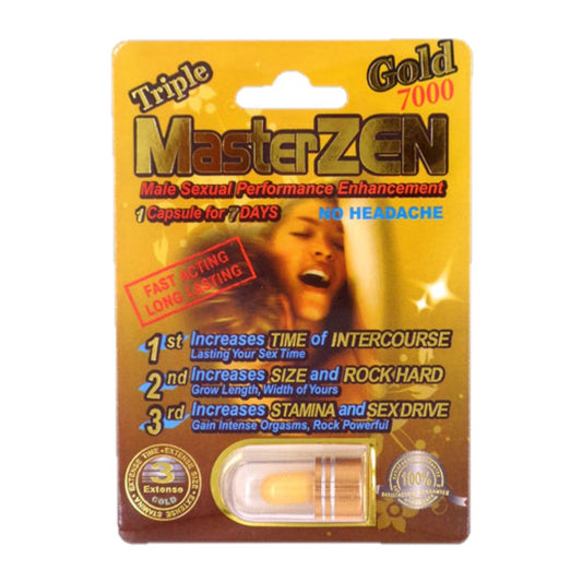 Master Zen Gold 7000 5 Pill Packs