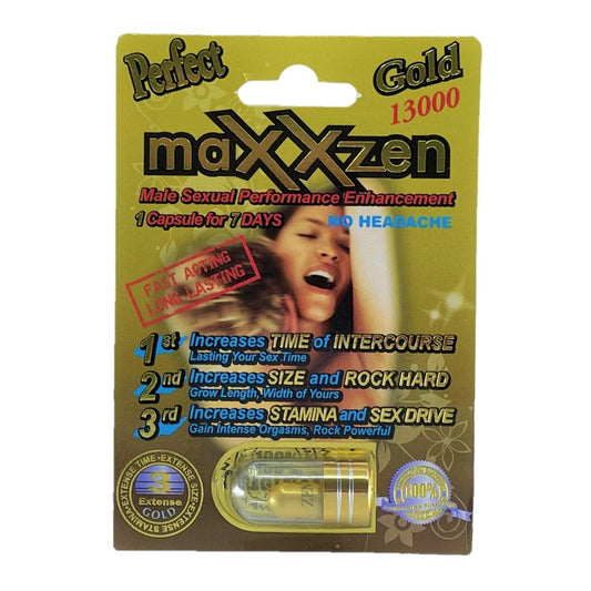 Maxxzen Gold 13000 5 Pill Packs