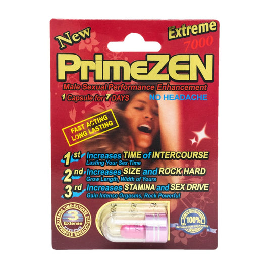 Prime Zen Extreme 7000 5 Pill Packs