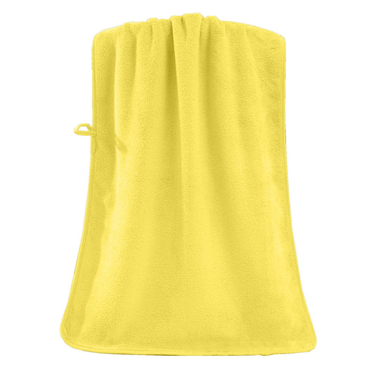 Yellow Oversized Microfiber Towel for Large, Medium or Small Pets