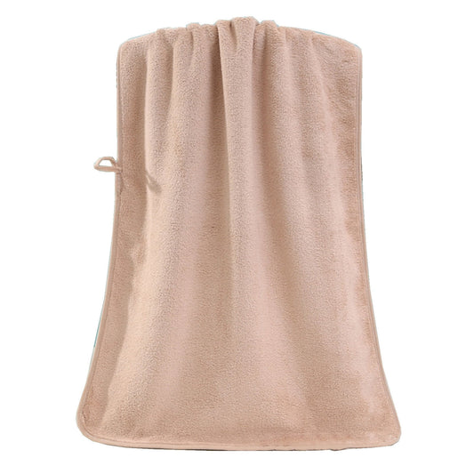 Khaki Oversized Microfiber Towel for Large, Medium or Small Pets