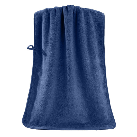 Blue Oversized Microfiber Towel for Large, Medium or Small Pets