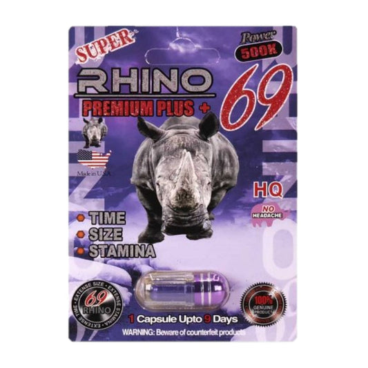 Rhino sixtynine Power 2200K 5 Pill Packs
