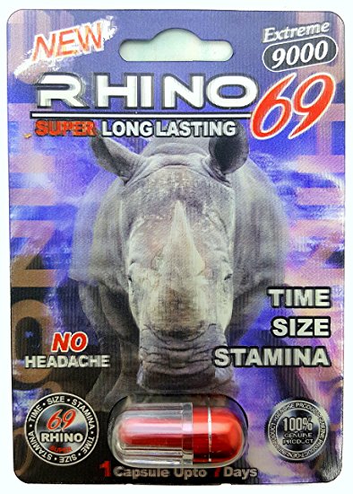Rhino sixtynine 9000 6 Pill Packs