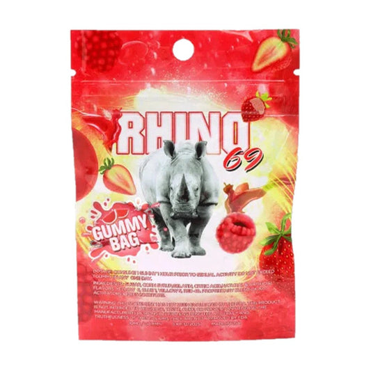 Rhino sixty nine Mens Gummies 3 Packs (6 Gummies)