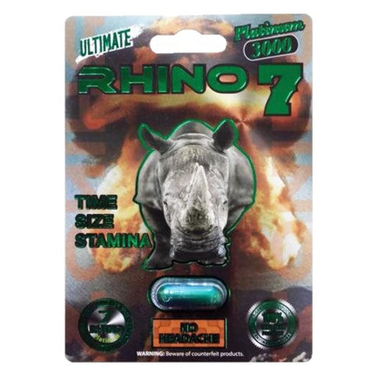 Rhino 77 3000 3 Pill Packs