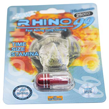Rhino 99 25000 6 Pill Packs