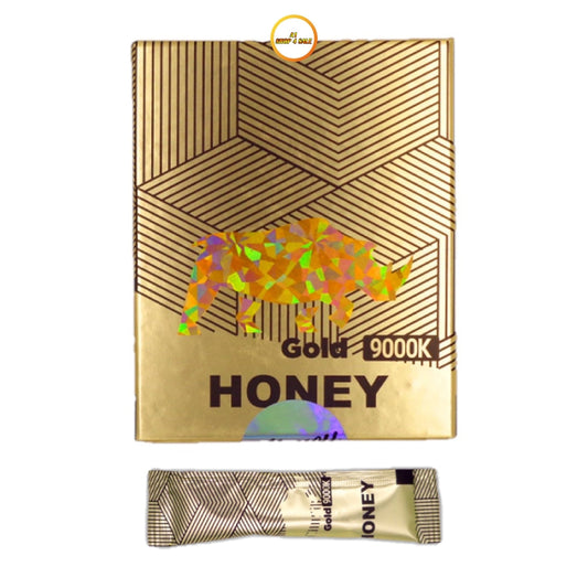 Rhino Gold 9000K Honey 5 Sachet Packs