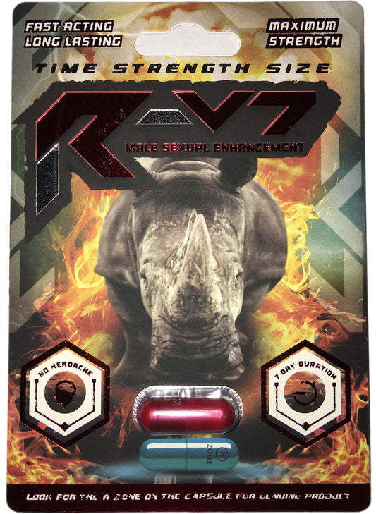 Rhino R-V7 5 Pill Packs