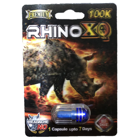 Rhinox Q 100K 5 Pill Packs