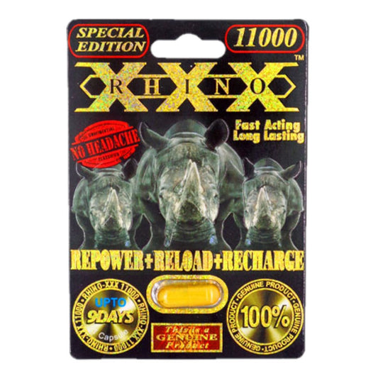 Rhino XXX 11000 3 Pill Packs